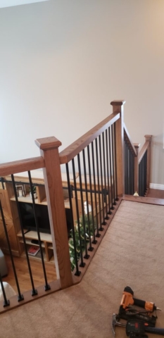 Railing refurbished